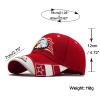 American Flag Eagle Cap Embroidery Eagle Baseball Cap Patriotic Eagle USA Flag Cap Dark Blue view 3