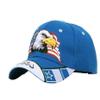 American Flag Eagle Cap Embroidery Eagle Baseball Cap Patriotic Eagle USA Flag Cap Blue view 2