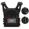 TAXATM Molle Patch Panel with Laser Cutting Loop, Molle Patch Display Holder for Backpack,6X3.2 Mini Patch Board Include American Flag Patch (1 pcs Grey) view 4