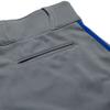 Champro Triple Crown 2.0 Open Bottom Baseball Pants with Braid, Adult X-Large, Graphite, Royal view 4