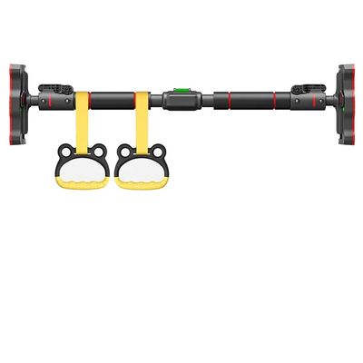 Chin Up Bar Portable Door Frame Pull Up Bar with Kids Gymnastics Rings, Safe Stable Lockable No Screw Wall Mounted Horizontal bar, Multifunctional Fitness Equipment (Size : 120-160CM)