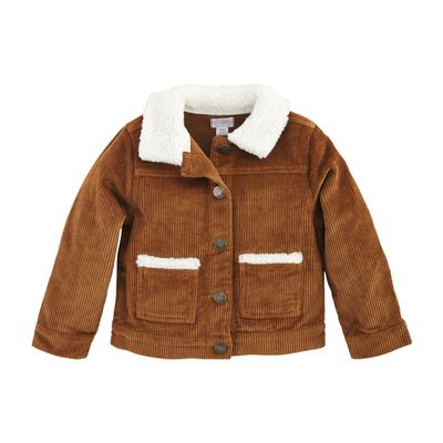 Mud Pie Boys Jacket, Brown, Large US