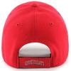 '47 MLB Team Color Primary Logo MVP Adjustable Hat, Adult One Size Fits All - Cincinnati Reds - Red view 2