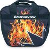 Brunswick Spark Single Tote Bowling Bag (Flames) view 1