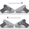 Amberide Glock 19 IWB Holster, Kydex-Boltaron Inside Waistband Holster for Glock 19/19X/44/45/23/32 Gen 15, Concealed Carry, Adjustable 030 Cant, Secure Retention, Low-Print Design view 2