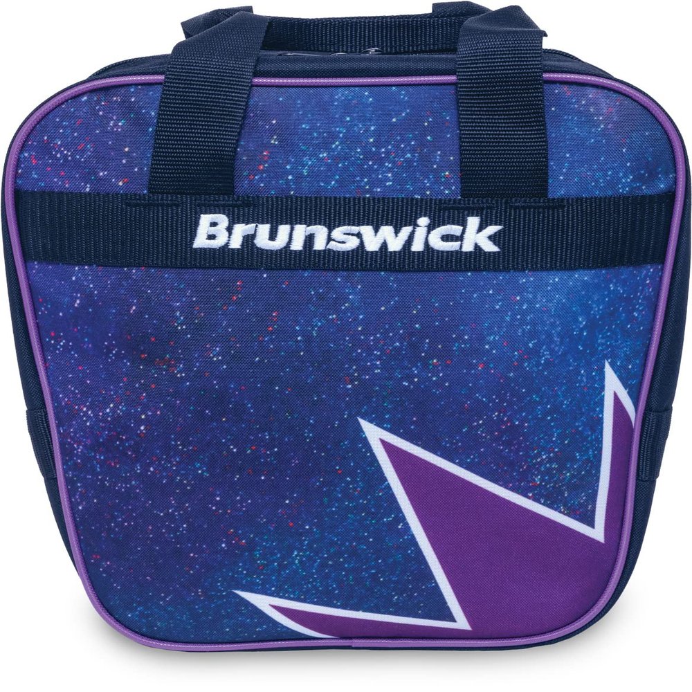 Brunswick Spark Single Tote Bowling Bag (Deep Space)