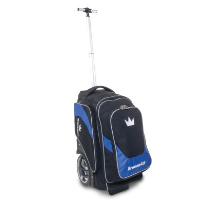 Brunswick Charger Double Roller Bowling Bag (Black)