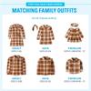 The Children's Place,Long Sleeve Plaid Fall Fashion Dress,HAY Stack,Small (5/6) view 4