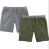 Simple Joys by Carter's Boy's Shorts, Pack of 2, Green/Grey, 4 view 3