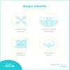 Simple Joys by Carter's Boy's Shorts, Pack of 2, Green/Grey, 4 view 4