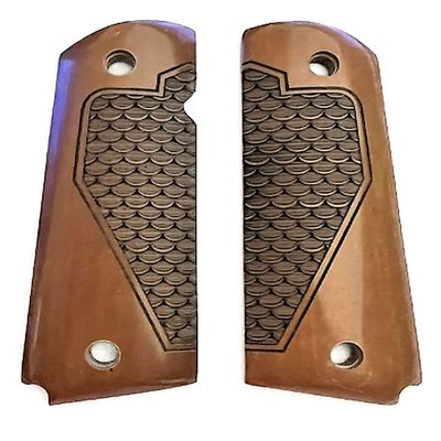 1911 Colt & Clones Custom Grips Full Size Fish Scale EDC, TAC and Texas BBQ