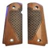 1911 Colt & Clones Custom Grips Full Size Fish Scale EDC, TAC and Texas BBQ view 1