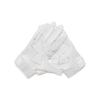 Under Armour Boys' F9 Nitro Football Gloves, (100) White/Distant Gray/Metallic Silver, Small view 2