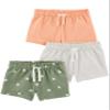 Simple Joys by Carter's Baby Girls Knit Shorts, Pack of 3, Pink/Green/Floral, 12 Months US view 1