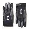Under Armour Men's F9 Nitro Football Gloves, (001) Black/Castlerock/Metallic Silver, XX-Large view 1