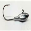 25 H-Minnow Jig Head Striper Walleye Fluke Bass B/N Ultra Point Hook- Unpainted 1oz view 1