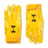 Under Armour Men's F9 Nitro Football Gloves, (750) Steeltown Gold/Taxi/Black, Medium view 1