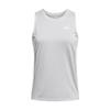 Under Armour Womens Tech Twist Tank Top, (014) Halo Gray/White/White, Large view 1