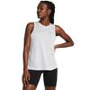 Under Armour Womens Tech Twist Tank Top, (014) Halo Gray/White/White, Large view 2