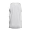 Under Armour Womens Tech Twist Tank Top, (014) Halo Gray/White/White, Large view 3