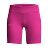 Under Armour Girls Motion Bike Shorts, (653) Rebel Pink / / Pink, Large view 1