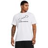 Under Armour Men's Global Foundation Short Sleeve T Shirt, (100) White / / Black, 5X-Large view 1