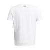Under Armour Men's Global Foundation Short Sleeve T Shirt, (100) White / / Black, 5X-Large view 3
