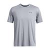 Under Armour Mens Drift Tide Knit Short Sleeve T-Shirt, (035) Steel/Anthracite/Anthracite, Small view 3