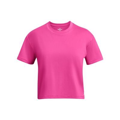 Under Armour Girls' Motion Short Sleeve T Shirt, (652) Rebel Pink / / Pink, Large