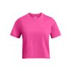 Under Armour Girls' Motion Short Sleeve T Shirt, (652) Rebel Pink / / Pink, Large view 1