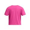 Under Armour Girls' Motion Short Sleeve T Shirt, (652) Rebel Pink / / Pink, Large view 2