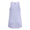 Under Armour Girls' Tech Big Logo Tank, (539) Celeste / / Black, Youth X-Large view 2