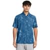 Under Armour Men's Dockside Short Sleeve T-Shirt, (407) Photon Blue/Steel/Steel, Small view 1