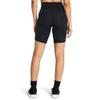 Under Armour Women's Motion Crossover Bike Shorts, (001) Black / / White, Large view 2