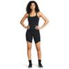 Under Armour Women's Motion Crossover Bike Shorts, (001) Black / / White, Large view 3