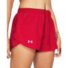 Under Armour Womens Fly by Shorts, (600) Red/Red/Reflective, X-Small view 4