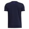 Under Armour Boys' New Freedom Chest Flag T-Shirt, (410) Midnight Navy / / Team Royal, Medium view 2