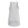Under Armour Girls' Tech Big Logo Tank, (011) Mod Gray / / Black, Youth X-Small view 2