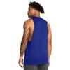 Under Armour Men's Sportstyle Left Chest Cut-Off T-Shirt, (400) Royal / / Black, XX-Large view 2
