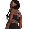 Under Armour Womens Infinity Low Impact Sports Bra, (001) Black / / White, Medium D-DD view 2