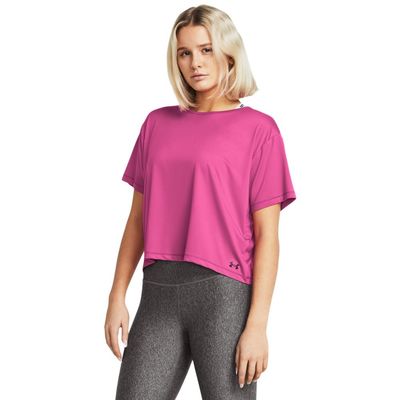Under Armour Womens Motion Short Sleeve T Shirt, (686) Astro Pink / / Black, 2X