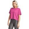 Under Armour Womens Motion Short Sleeve T Shirt, (686) Astro Pink / / Black, 2X view 1