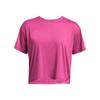 Under Armour Womens Motion Short Sleeve T Shirt, (686) Astro Pink / / Black, 2X view 3