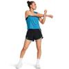 Under Armour Womens Fly by Shorts, (005) Black/Sky Blue/Reflective, X-Small view 3