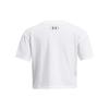 Under Armour Girls' Palm Sport Short Sleeve T Shirt, (100) White / / Black, X-Large view 2