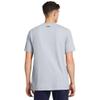 Under Armour Men's Global Foundation Short Sleeve T Shirt, (011) Mod Gray Medium Heather / / Black, 4X-Large view 4