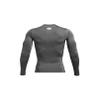 Under Armour Men's Armour HeatGear Compression Long-Sleeve T-Shirt, (025) Castlerock / / White, Large Tall view 3