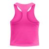 Under Armour Girls Motion Crop Tank Top, (652) Rebel Pink / / Pink, Large view 2