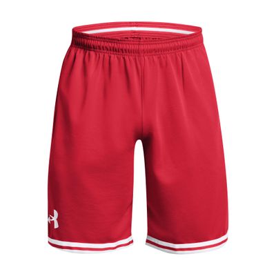Under Armour Men's Perimeter Basketball Shorts, (600) Red / / White, X-Small