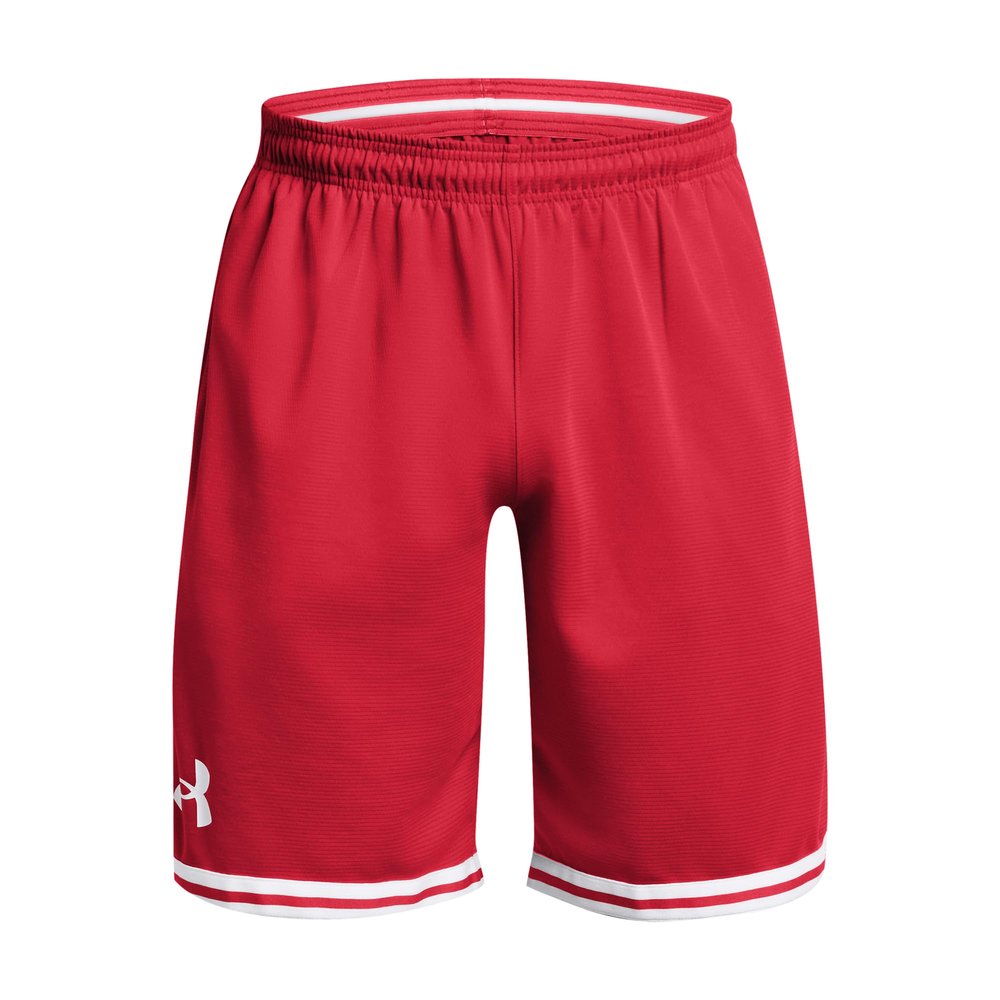 Under Armour Men's Perimeter Basketball Shorts, (600) Red / / White, X-Small
